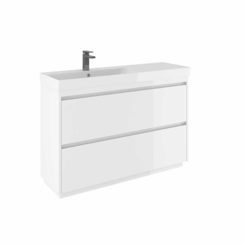 Zion 120 Floor Standing Unit & Basin